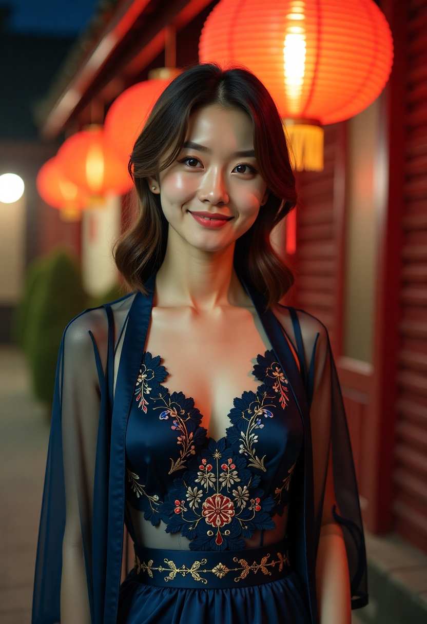 星克莱尔法国夫人竖版海报，庄园女主人立于卢瓦尔河雾中